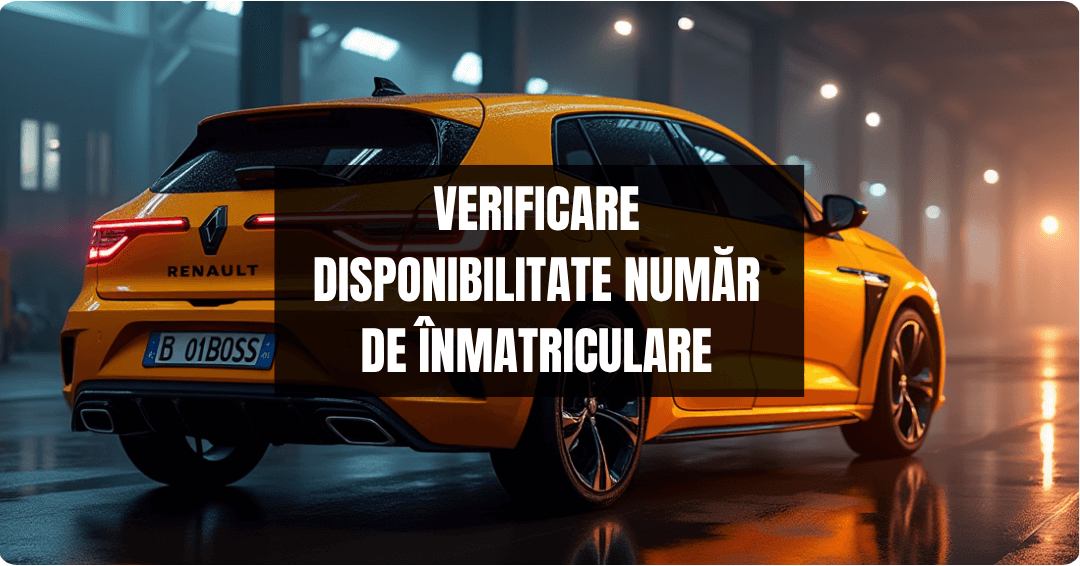 verificare disponibilitate numar inmatriculare